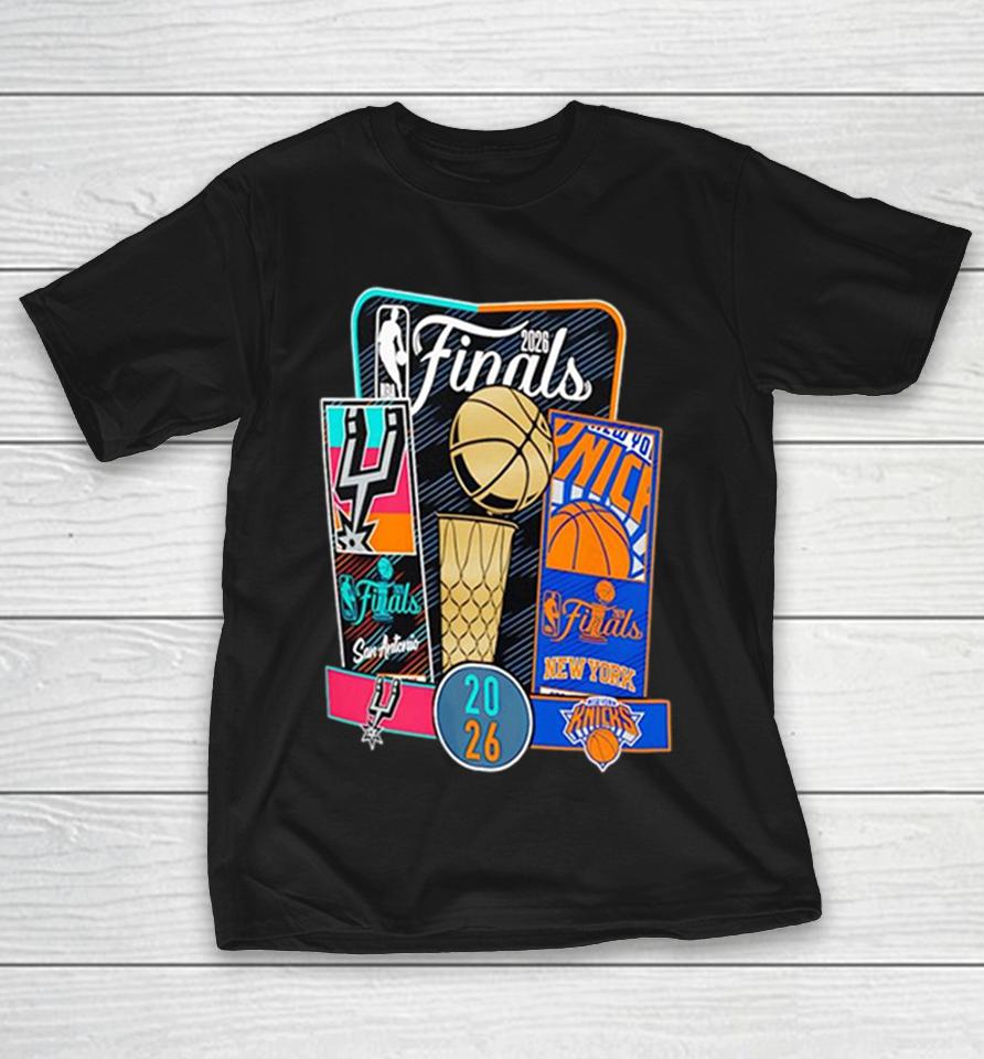 2026 Finals San Antonio Spurs And New York Knicks Basketball Nba Championship Shirts 1 2026 Finals San Antonio Spurs And New York Knicks Basketball Nba Championship Shirts