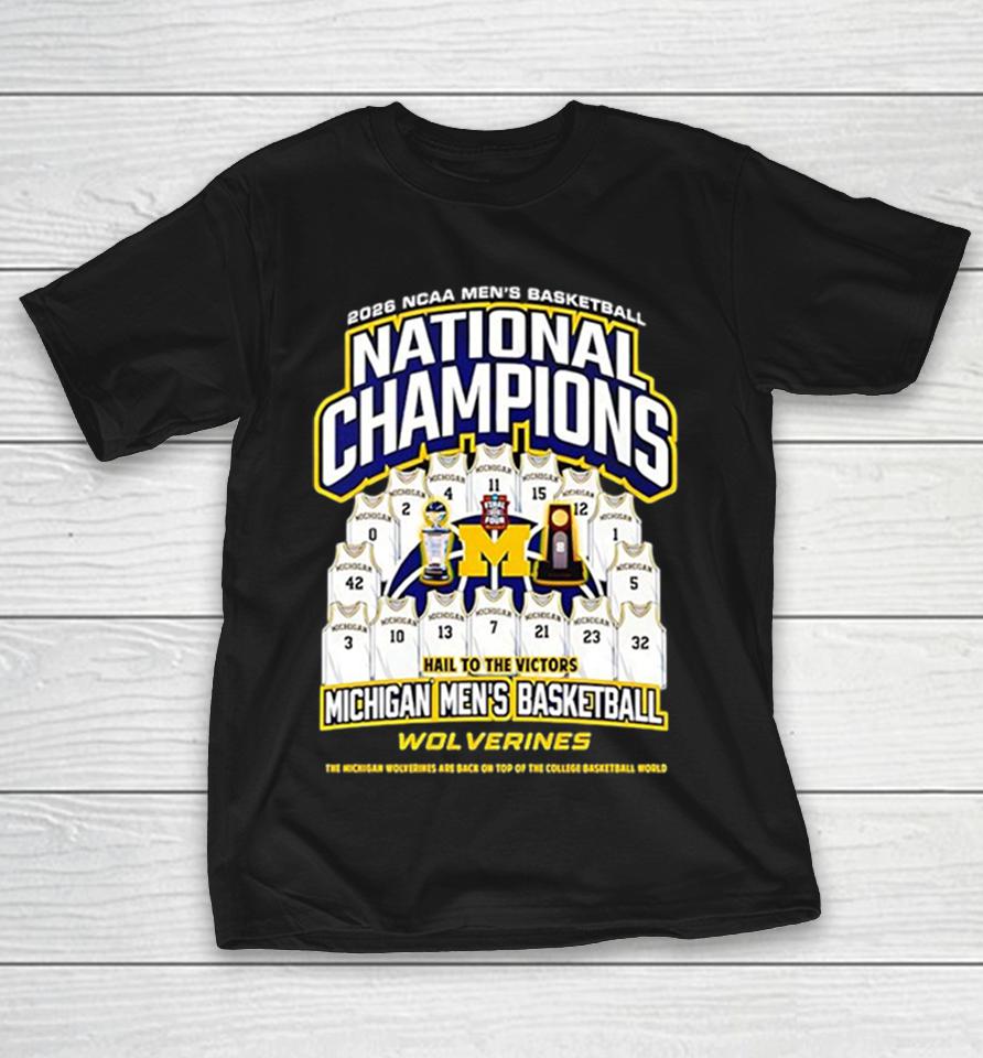2026 Michigan Wolverines National Champions Hail To The Victors Basketball Shirts 1 2026 Michigan Wolverines National Champions Hail To The Victors Basketball Shirts