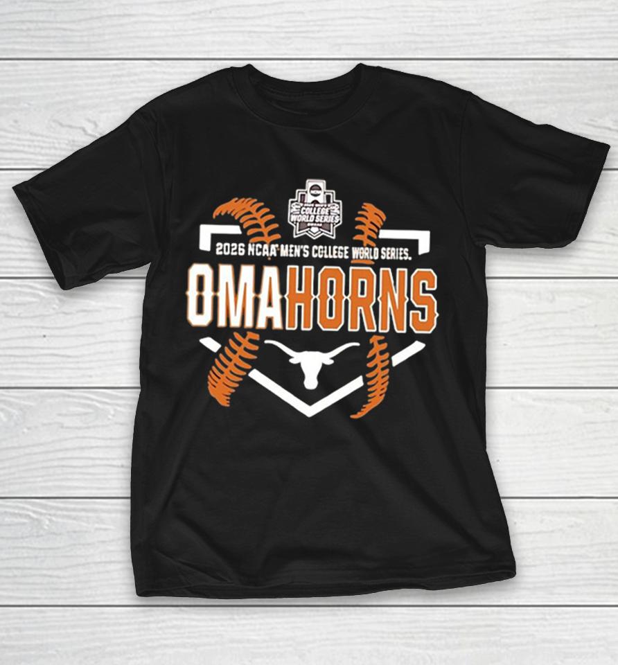 2026 Ncaa Men’s College World Series Omahorns Texas Longhorns Baseball Logo Shirts 1 2026 Ncaa Men’s College World Series Omahorns Texas Longhorns Baseball Logo Shirts