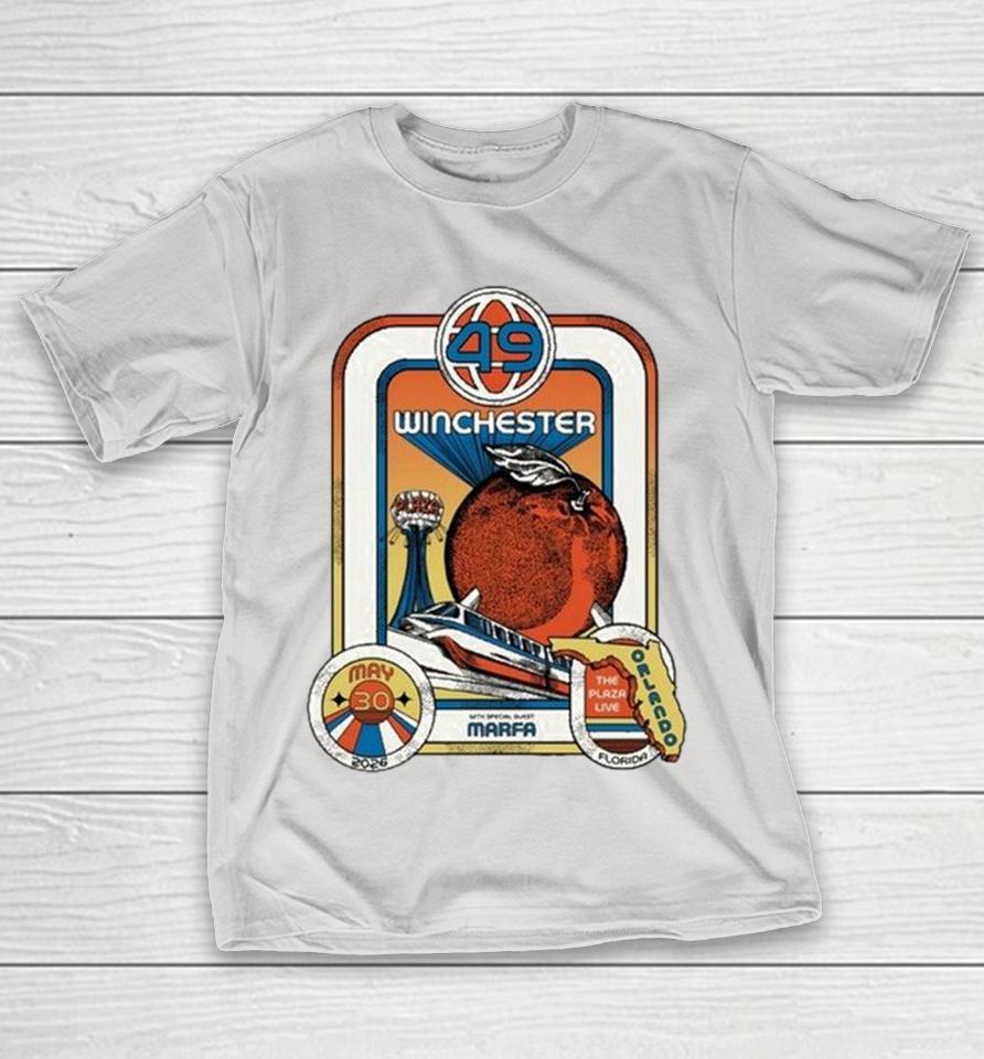 49 Winchester The Plaza Live Marfa Orlando Fl 5 30 2026 Shirts 1 49 Winchester The Plaza Live Marfa Orlando Fl 5 30 2026 Shirts