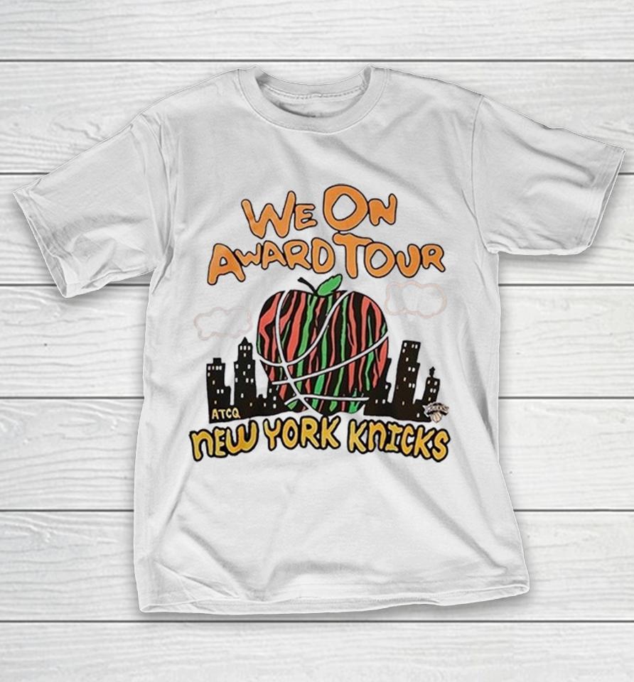 A Tribe Called Quest We On Award Tour New York Knicks Nba Basketball Fan Shirts 1 A Tribe Called Quest We On Award Tour New York Knicks Nba Basketball Fan Shirts
