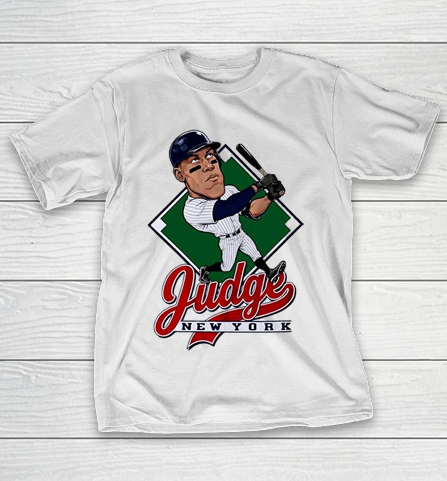 Aaron Judge New York Yankees Retro Caricature Mlb Shirts 1 Aaron Judge New York Yankees Retro Caricature Mlb Shirts