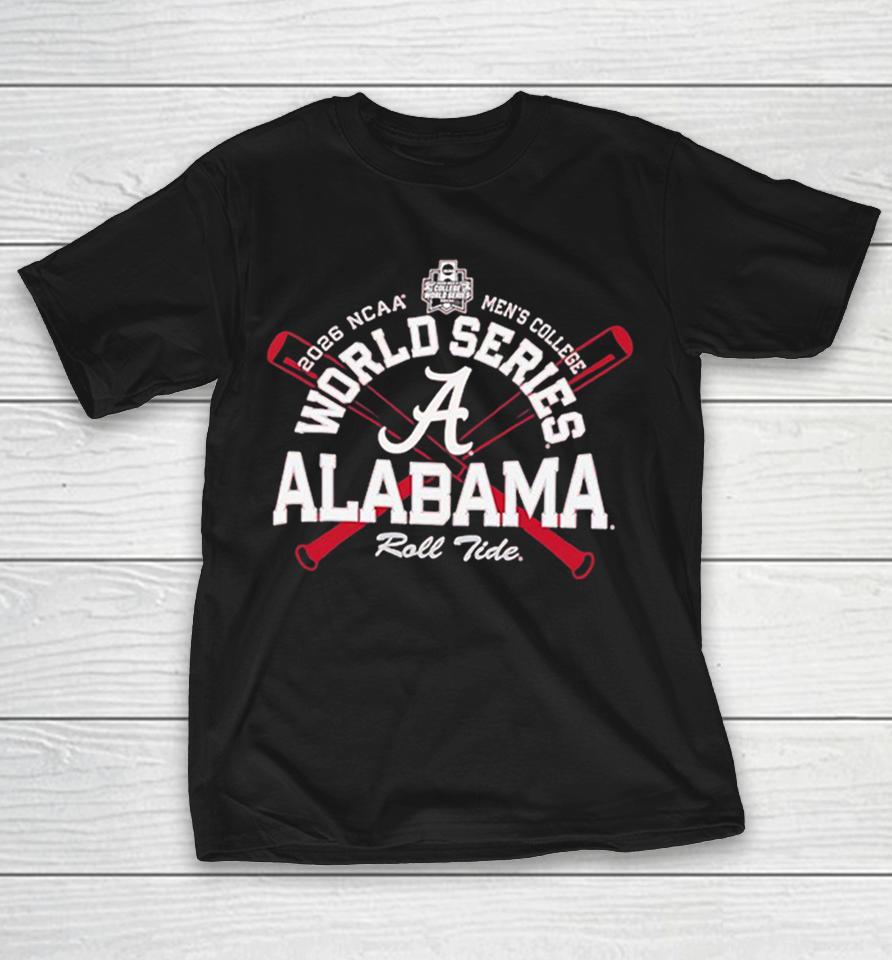 Alabama Crimson Tide Ncaa Men’s College World Series 2026 Shirts 1 Alabama Crimson Tide Ncaa Men’s College World Series 2026 Shirts