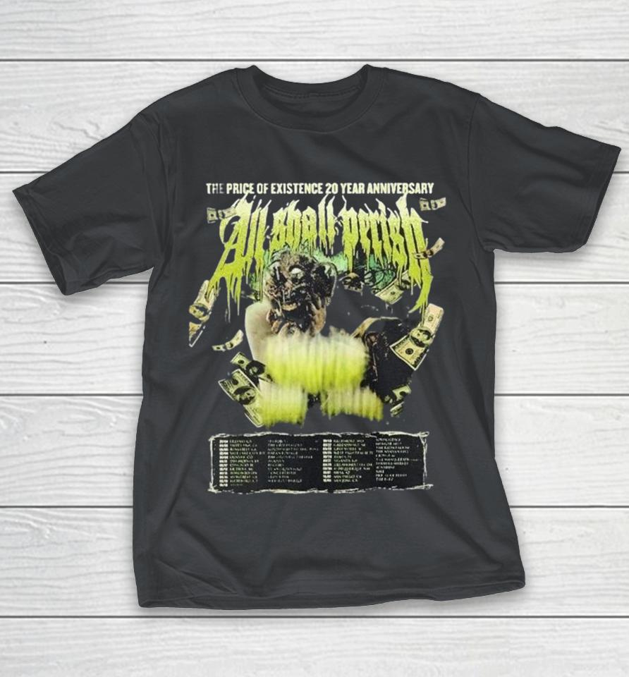 All Shall Perish The Price Of Existence 20 Year Anniversary Us Tour 2026 Dates Shirts 1 All Shall Perish The Price Of Existence 20 Year Anniversary Us Tour 2026 Dates Shirts