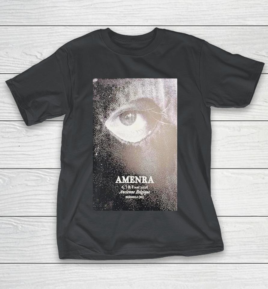 Amenra May 6-8 2026 Ancienne Belgique Eye Shirts 1 Amenra May 6-8 2026 Ancienne Belgique Eye Shirts