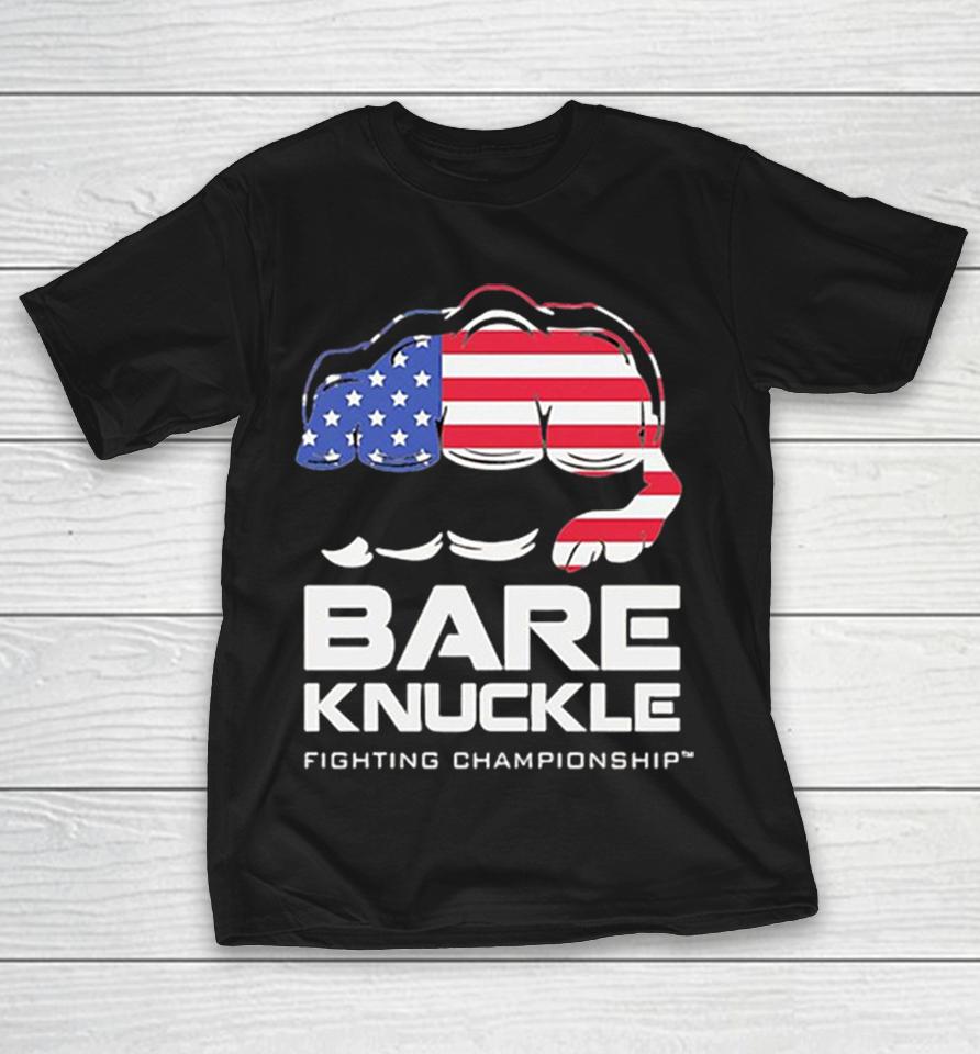 American flag fist bare knuckle fighting championship Shirts