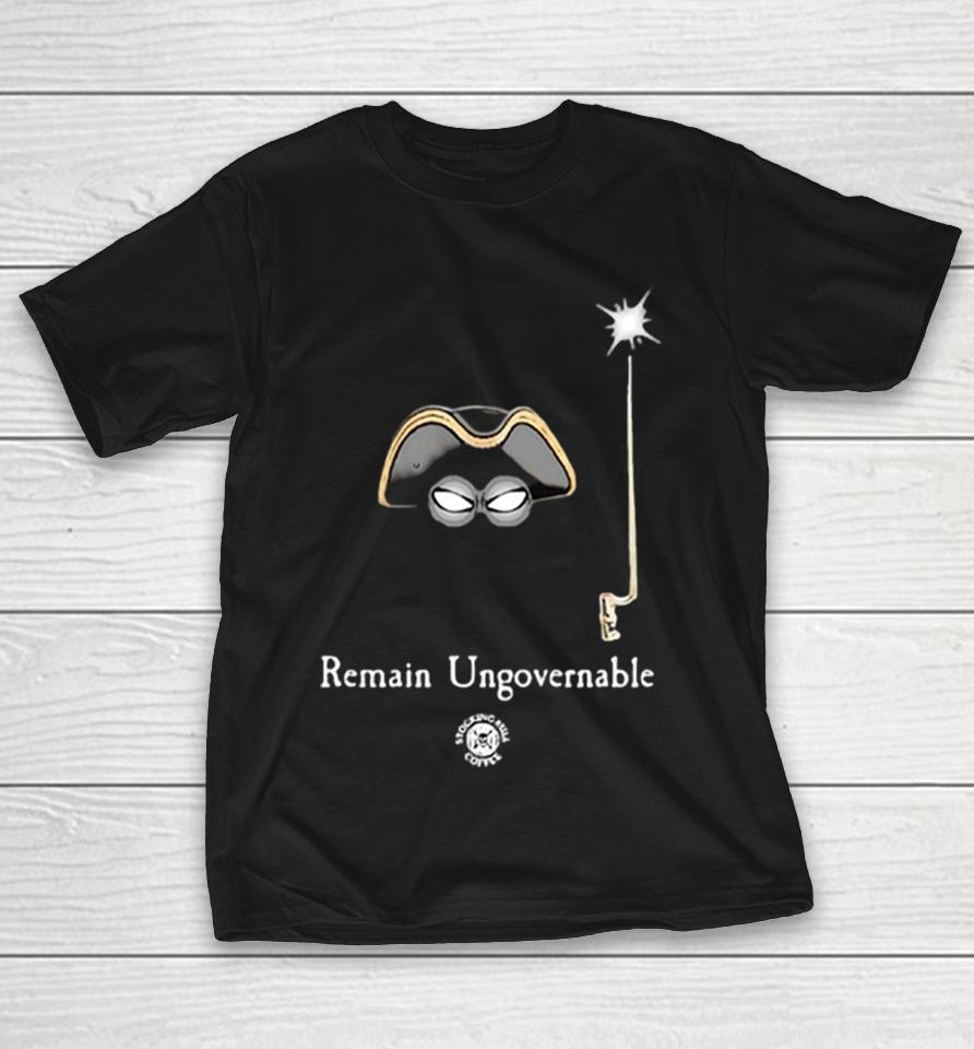American Patriot Remain Ungovernable Tricorn Eyes Stocking Mill Coffee Shirts 1 American Patriot Remain Ungovernable Tricorn Eyes Stocking Mill Coffee Shirts