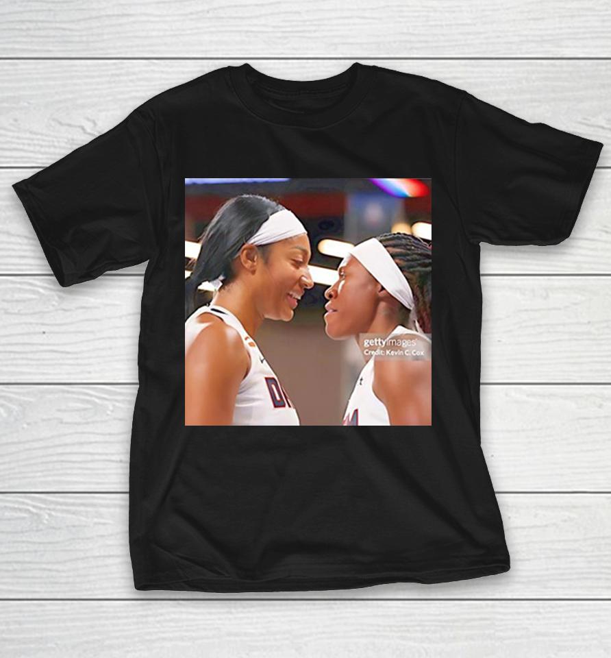 Angel Reese and Chennedy Carter Chicago Sky WNBA Getty Images Photo Shirts