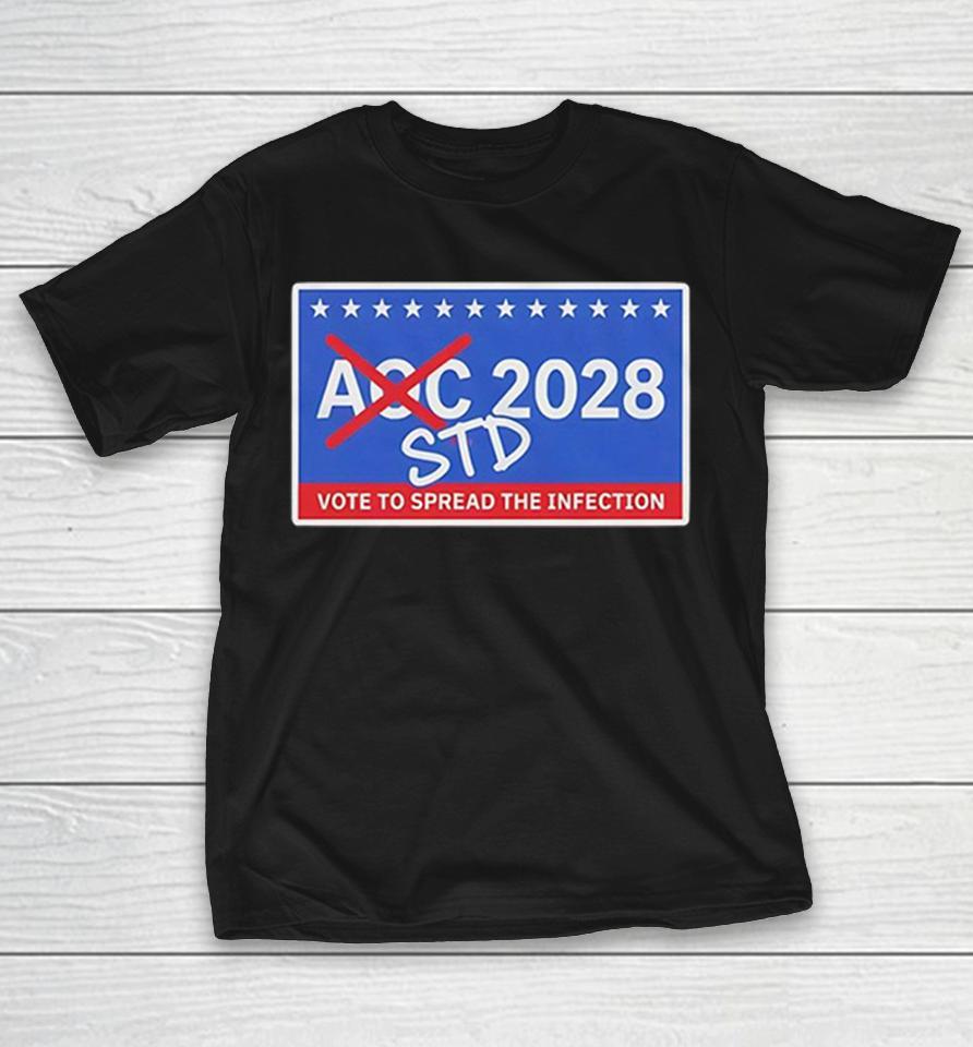 Aoc 2028 Std Vote To Spread The Infection Shirts 1 Aoc 2028 Std Vote To Spread The Infection Shirts