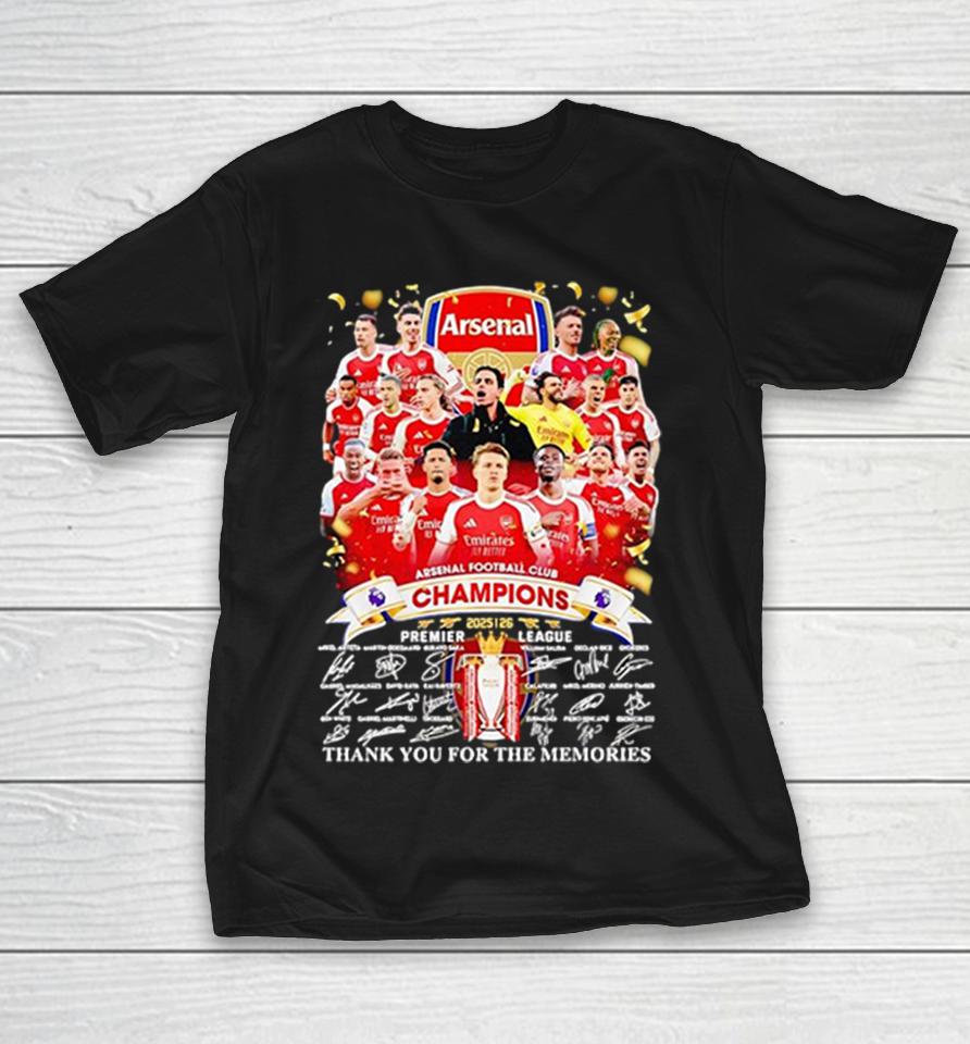 Arsenal Fc 2025 26 Champions Mikel Arteta Martin Odegaard Bukayo Saka Team Shirts 1 Arsenal Fc 2025 26 Champions Mikel Arteta Martin Odegaard Bukayo Saka Team Shirts