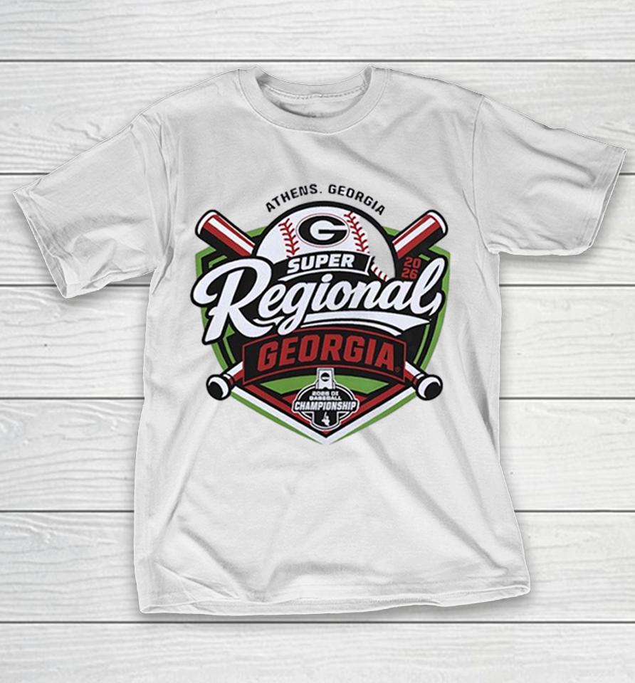 Athens Georgia Super Regional Georgia 2026 Di Baseball Championship University Shirts 1 Athens Georgia Super Regional Georgia 2026 Di Baseball Championship University Shirts