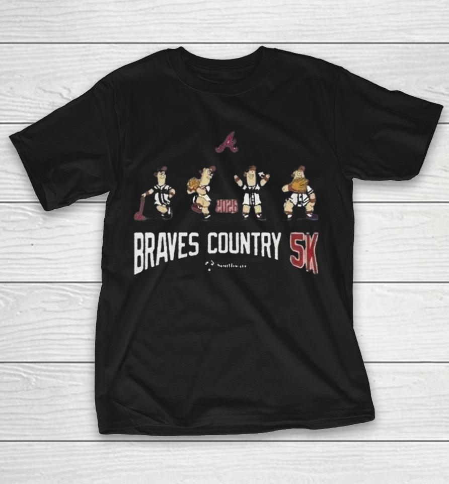 Atlanta Braves Country 5K Mascot Shirts 1 Atlanta Braves Country 5K Mascot Shirts