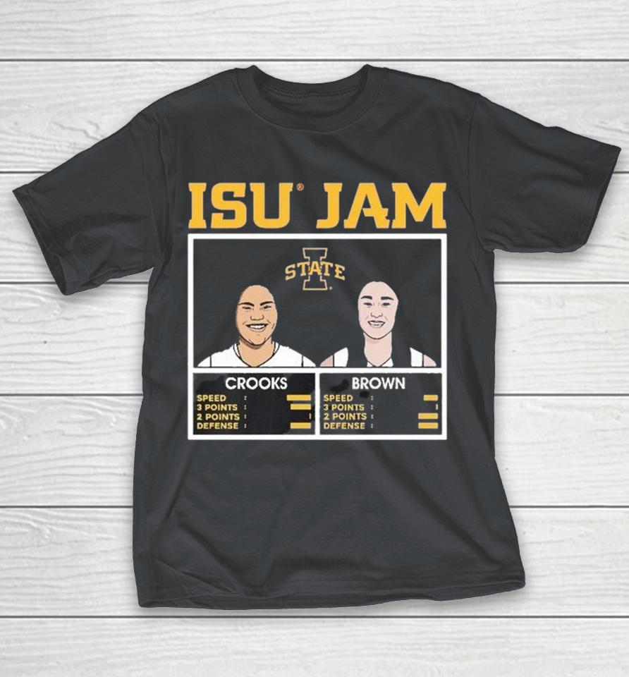 Audi Crooks And Addy Brown Isu Jam Iowa State Cyclones Shirts 1 Audi Crooks And Addy Brown Isu Jam Iowa State Cyclones Shirts