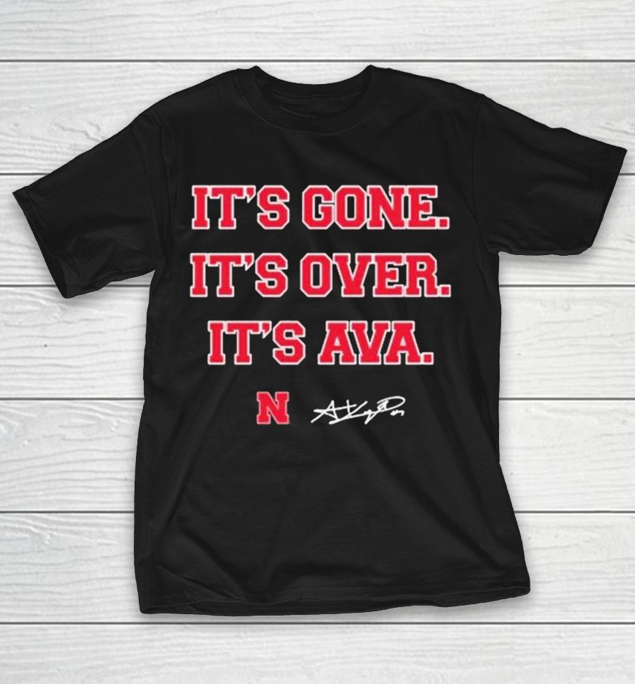Ava Kuszak It’s Gone It’s Over It’s Ava Nebraska Shirts 1 Ava Kuszak It’s Gone It’s Over It’s Ava Nebraska Shirts