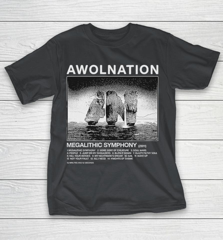 Awolnation Megalithic Symphony 15Th Anniversary Shirts 1 Awolnation Megalithic Symphony 15Th Anniversary Shirts