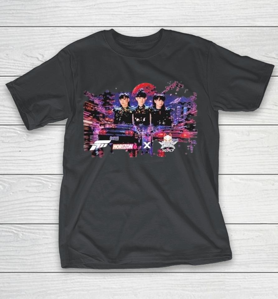 Babymetal X Forza Horizon 6 White Flame Shirts 1 Babymetal X Forza Horizon 6 White Flame Shirts