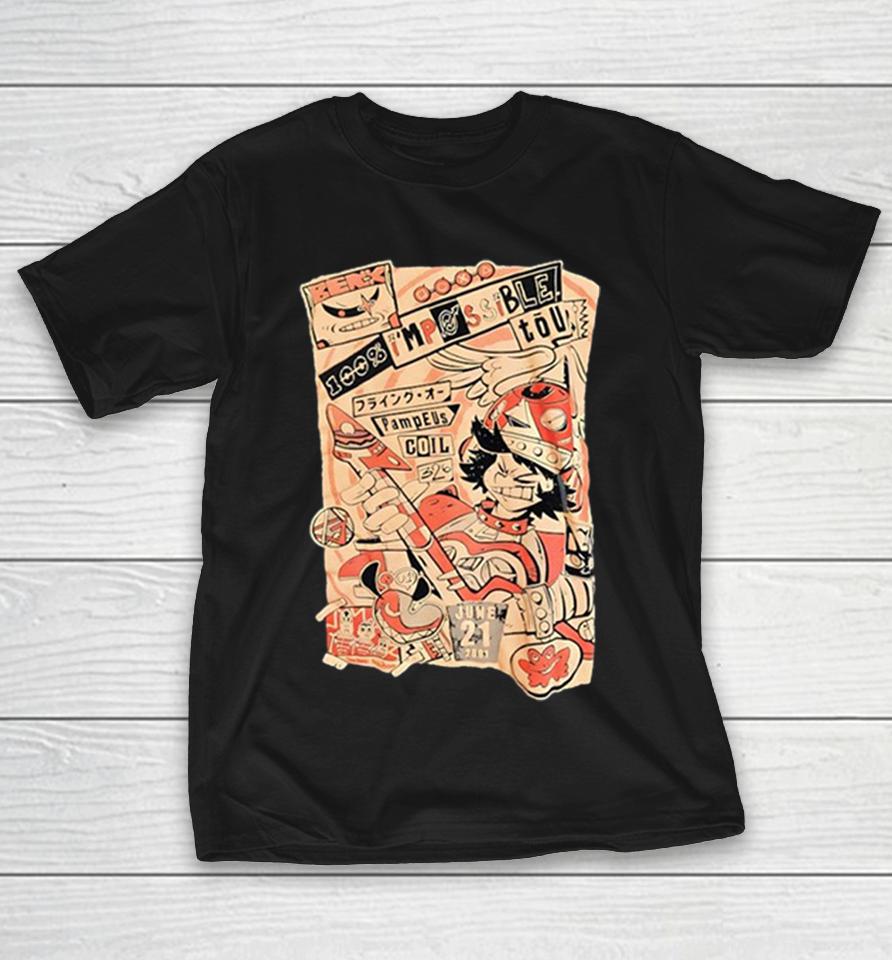 Beck 100 Impossible Tour June 21 2001 Guitar Shirts 1 Beck 100 Impossible Tour June 21 2001 Guitar Shirts