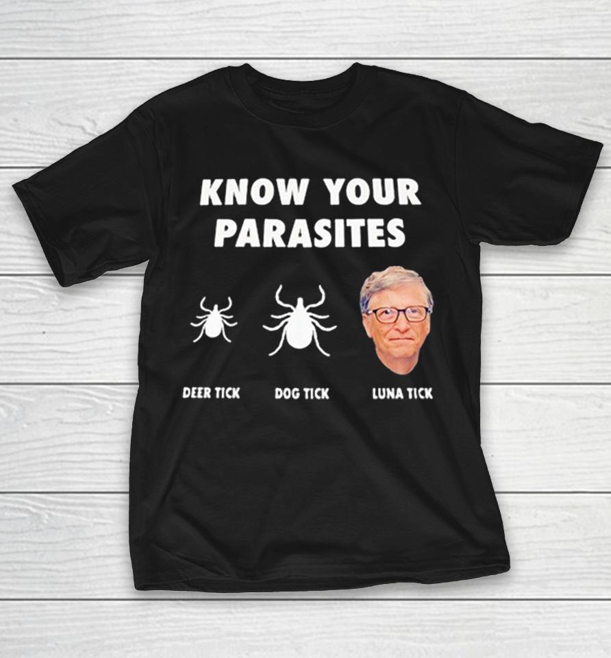 Bill Gates Know Your Parasites Deer Tick Dog Tick Luna Tick Shirts 1 Bill Gates Know Your Parasites Deer Tick Dog Tick Luna Tick Shirts