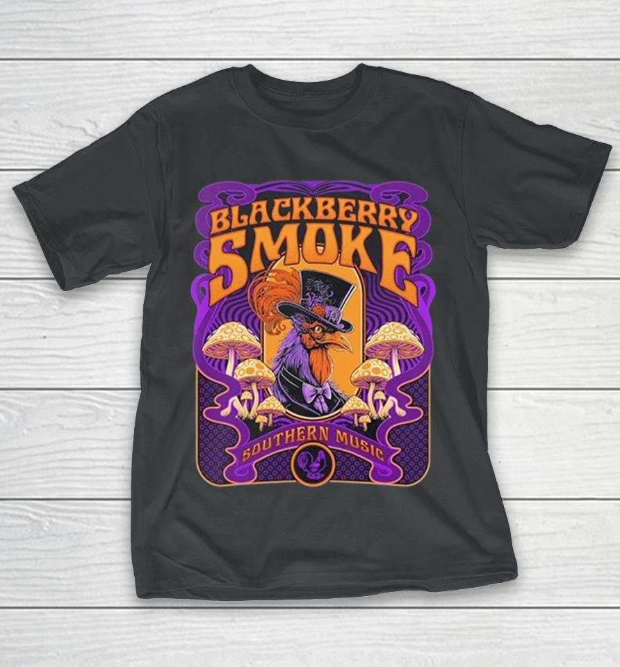 Blackberry Smoke Southern Music Top Hat Rooster Shirts 1 Blackberry Smoke Southern Music Top Hat Rooster Shirts