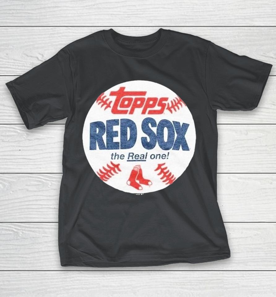 Boston Red Sox Mlb X Topps Baseball The Real One Shirts 1 Boston Red Sox Mlb X Topps Baseball The Real One Shirts
