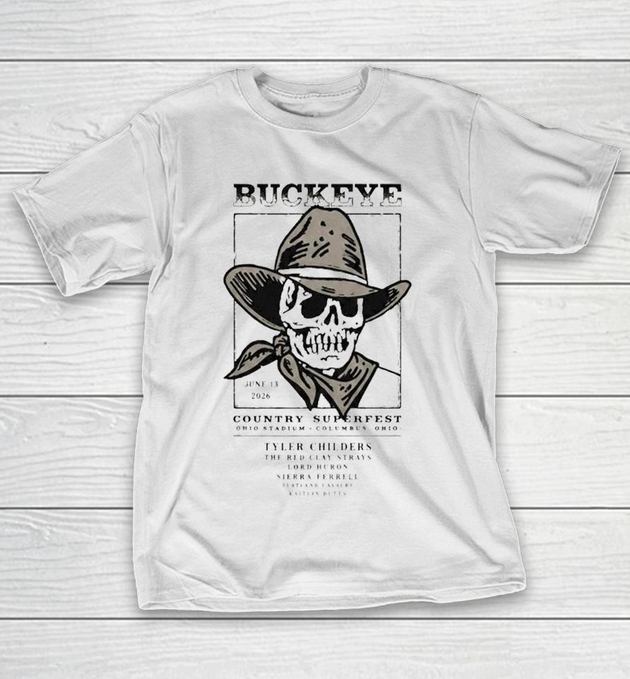 Buckeye Country Superfest In Columbus Ohio At Ohio Stadium On June 13 2026 Skeleton Cowboy Shirts 1 Buckeye Country Superfest In Columbus Ohio At Ohio Stadium On June 13 2026 Skeleton Cowboy Shirts