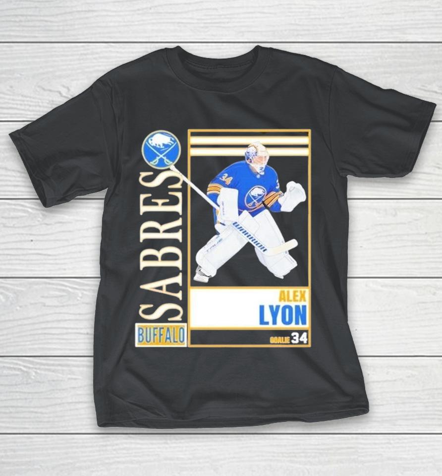 Buffalo Sabres Alex Lyon Goalie 34 Shirts 1 Buffalo Sabres Alex Lyon Goalie 34 Shirts