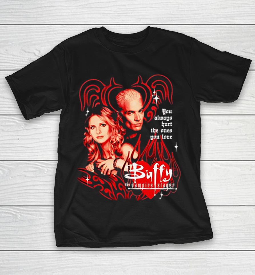Buffy The Vampire Slayer Spike You Always Hurt Ones You Love Retro Shirts 1 Buffy The Vampire Slayer Spike You Always Hurt Ones You Love Retro Shirts
