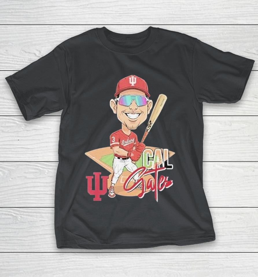 Cal Gates Caricature Indiana Hoosiers Shirts 1 Cal Gates Caricature Indiana Hoosiers Shirts