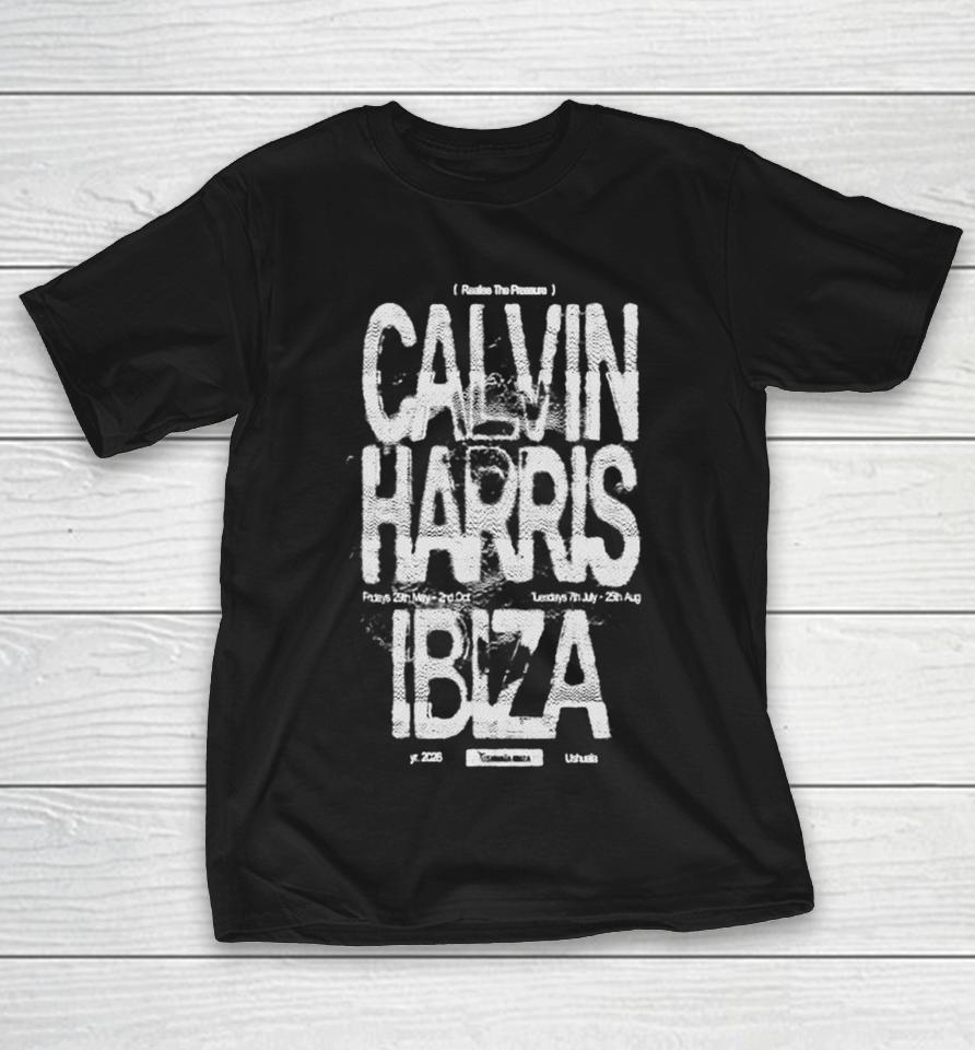Calvin Harris Realise The Preasure Ibiza Outline Shirts 1 Calvin Harris Realise The Preasure Ibiza Outline Shirts