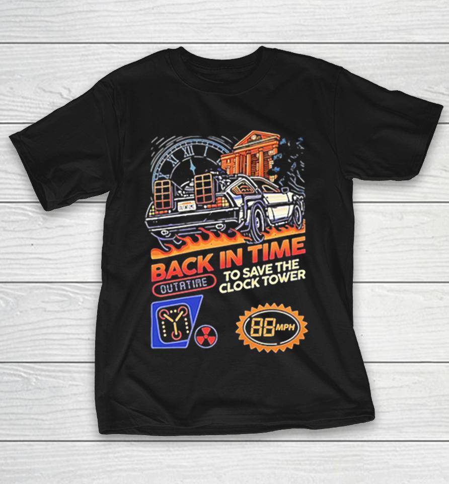 Car Back In Time Outatime To Save The Clock Tower 88Mp Vintgage Shirts 1 Car Back In Time Outatime To Save The Clock Tower 88Mp Vintgage Shirts