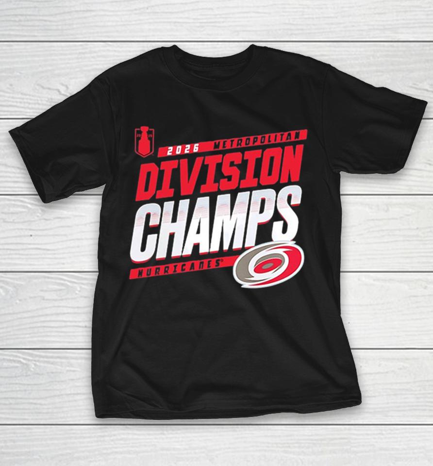 Carolina Hurricanes 2026 Metropolitan Division Champs Logo Shirts 1 Carolina Hurricanes 2026 Metropolitan Division Champs Logo Shirts