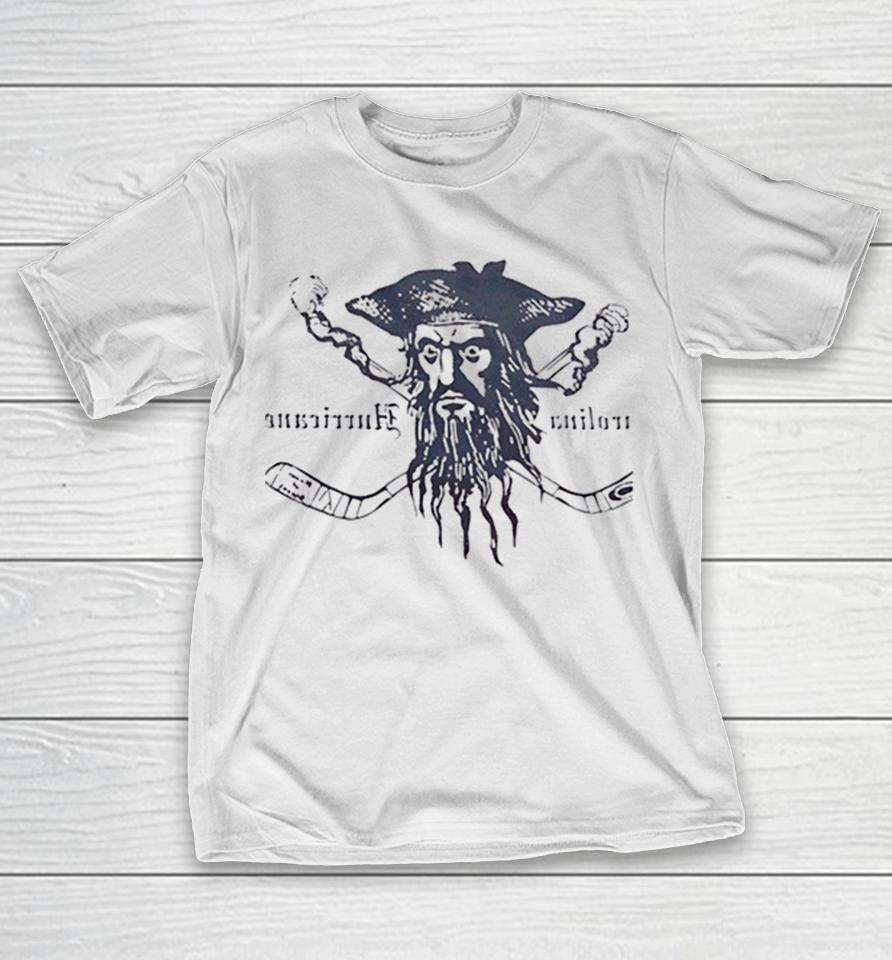 Carolina Hurricanes Pirate Skull Hockey Sticks Shirts 1 Carolina Hurricanes Pirate Skull Hockey Sticks Shirts