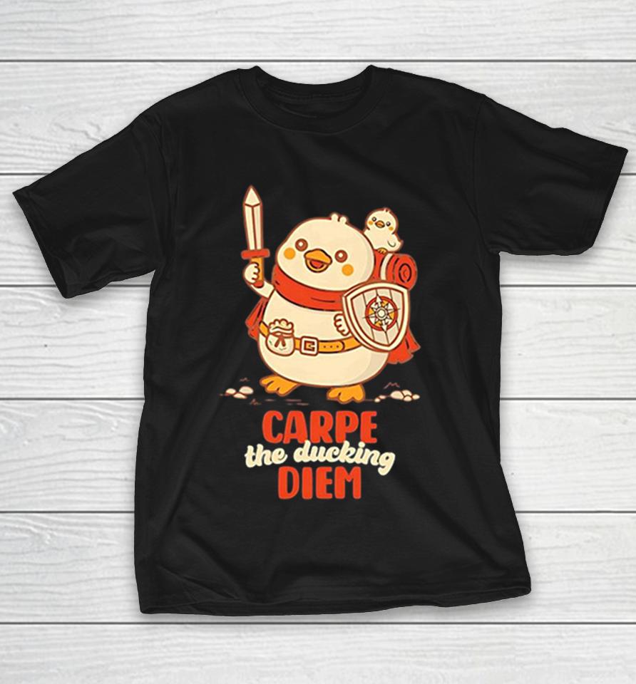 Carpe The Ducking Diem Adventuring Duck And Chick Fantasy Roleplay Questing Shirts 1 Carpe The Ducking Diem Adventuring Duck And Chick Fantasy Roleplay Questing Shirts