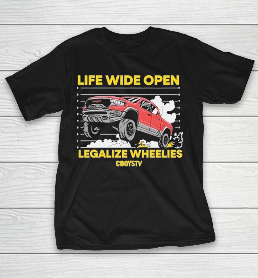 Cboystv Life Wide Open Legalize Wheelies Trx Shirts 1 Cboystv Life Wide Open Legalize Wheelies Trx Shirts