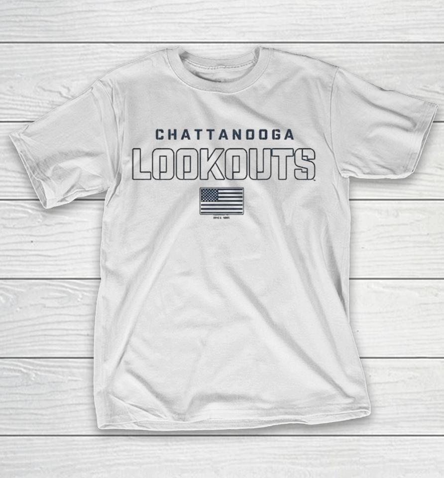 Chattanooga Lookouts Since 1885 American Flag Shirts 1 Chattanooga Lookouts Since 1885 American Flag Shirts