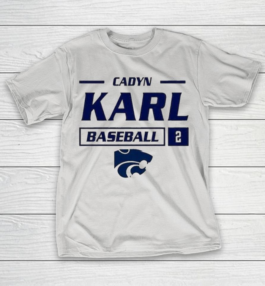 Cherri Harms Wearing K-State Wildcats Cadyn Karl Baseball Shirts 1 Cherri Harms Wearing K-State Wildcats Cadyn Karl Baseball Shirts