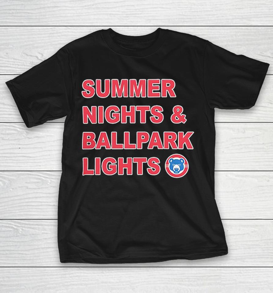 Chicago Cubs Major League Baseball Summer Nights And Ballpark Lights Shirts 1 Chicago Cubs Major League Baseball Summer Nights And Ballpark Lights Shirts