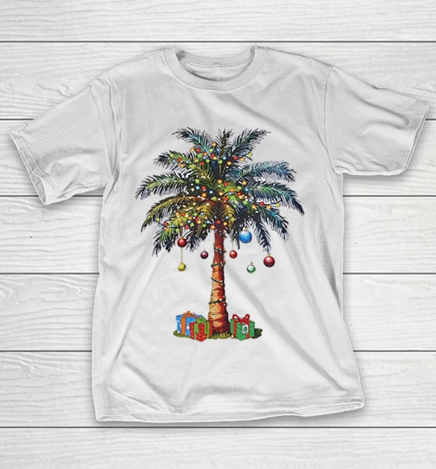 Christmas Palm Tree Tropical Ornaments Holiday Graphic Shirts 1 Christmas Palm Tree Tropical Ornaments Holiday Graphic Shirts