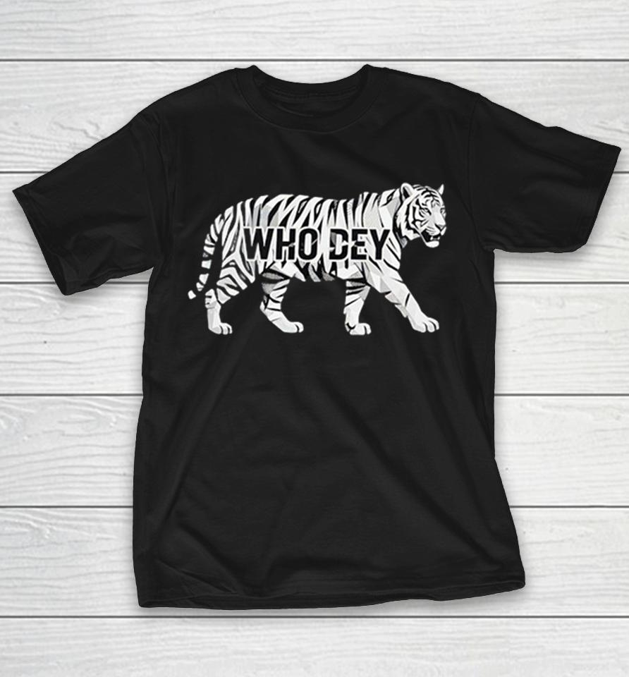 Cincinnati Bengals Who Dey Tiger Geometric Mosaic Shirts 1 Cincinnati Bengals Who Dey Tiger Geometric Mosaic Shirts