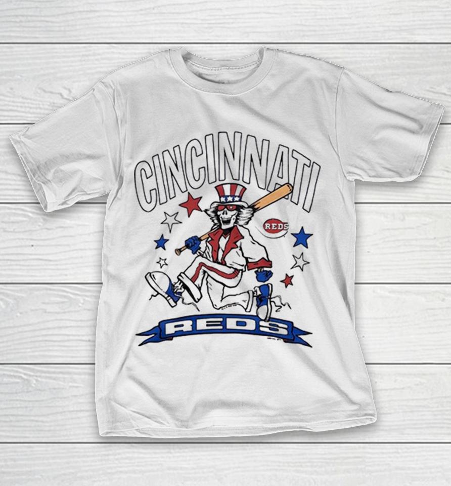 Cincinnati Reds X Grateful Dead Uncle Sam Mlb Graphic Shirts 1 Cincinnati Reds X Grateful Dead Uncle Sam Mlb Graphic Shirts