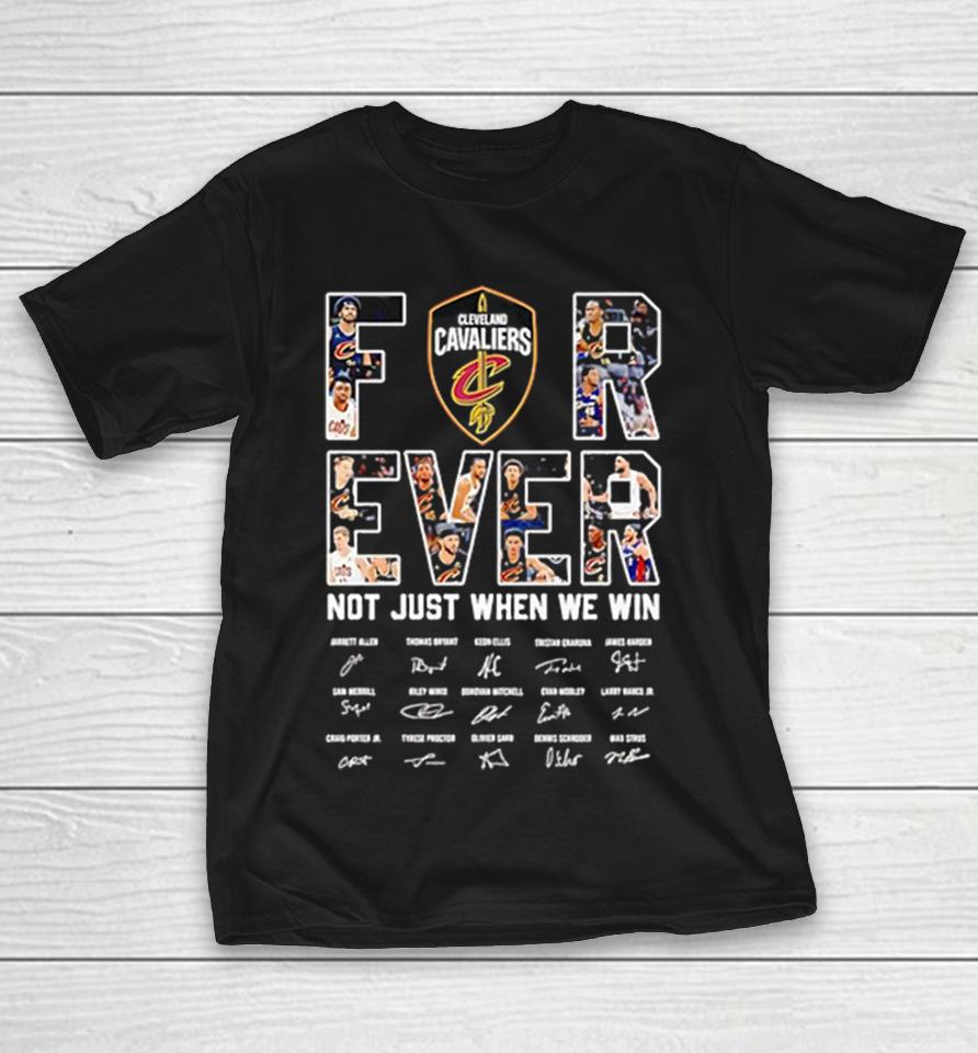 Cleveland Cavaliers Forever Player Letters Not Just When We Win Shirts 1 Cleveland Cavaliers Forever Player Letters Not Just When We Win Shirts