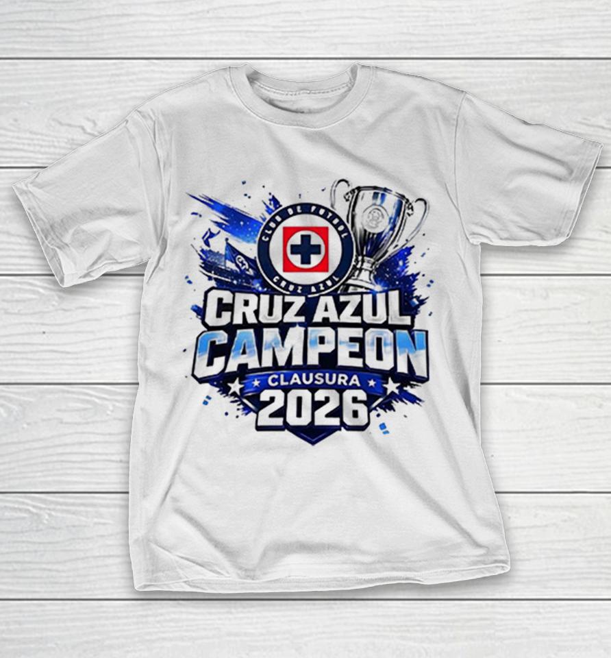 Club De Futbol Cruz Azul Campeon Clausura 2026 Shirts 1 Club De Futbol Cruz Azul Campeon Clausura 2026 Shirts
