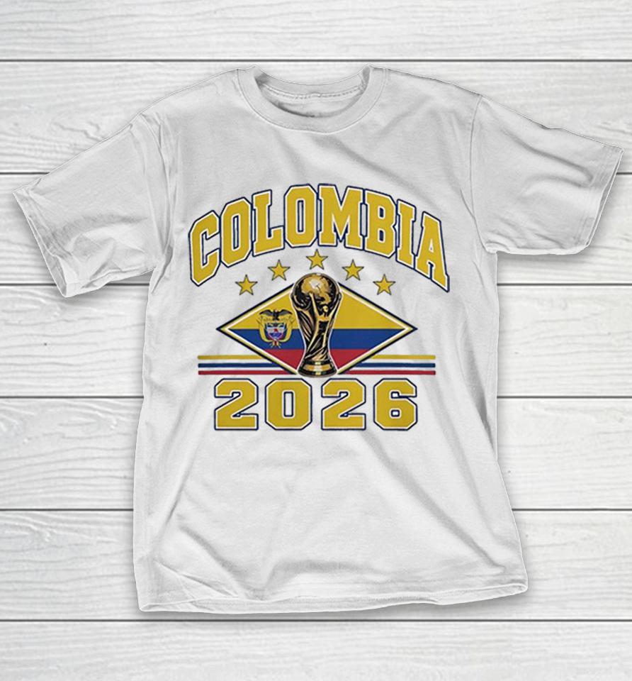 Colombia 2026 Football World Cup Retro Shirts 1 Colombia 2026 Football World Cup Retro Shirts