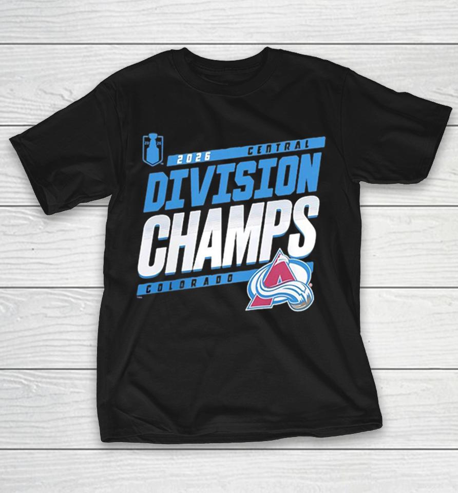 Colorado Avalanche Division Champs Hockey 2026 Central Shirts 1 Colorado Avalanche Division Champs Hockey 2026 Central Shirts