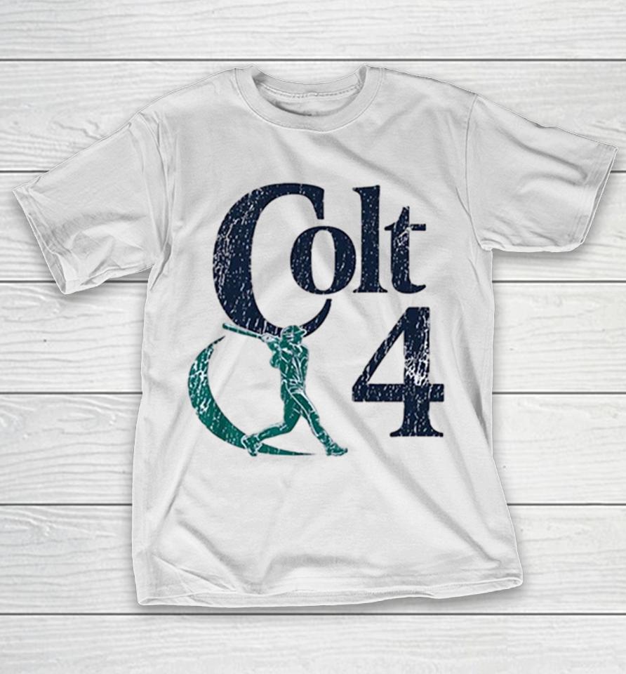 Colt Emerson Of Seattle Mariners Colt 4 Slugger Swing Retro Shirts 1 Colt Emerson Of Seattle Mariners Colt 4 Slugger Swing Retro Shirts