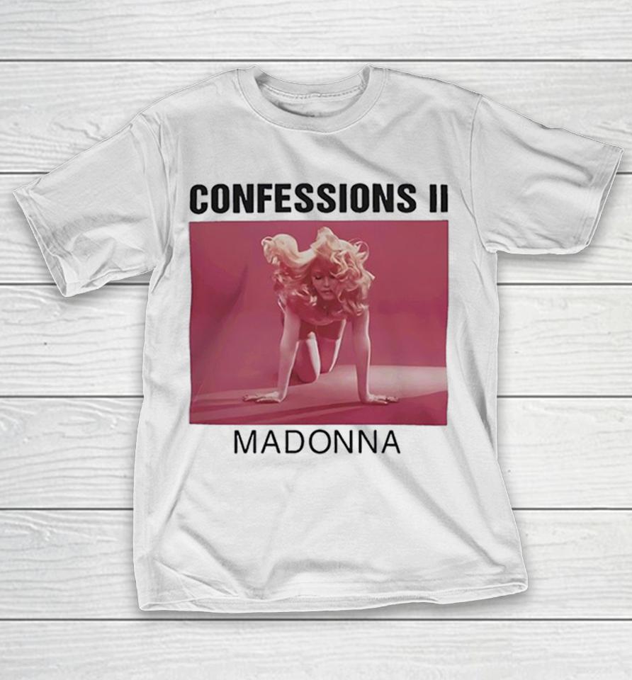 Confessions Ii Madonna Album Cover Shirts 1 Confessions Ii Madonna Album Cover Shirts