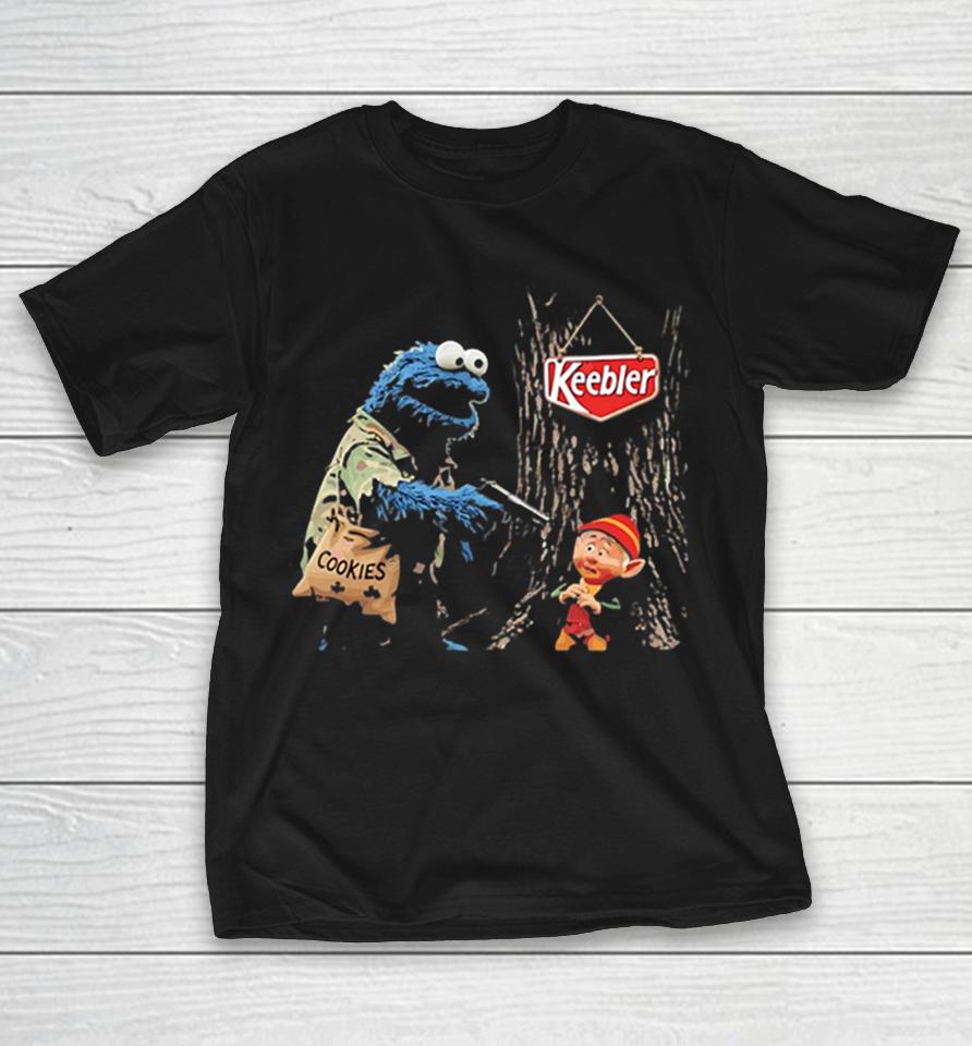 Cookie Monster Keebler Cookies Parody Sesame Street Tree House Shirts 1 Cookie Monster Keebler Cookies Parody Sesame Street Tree House Shirts
