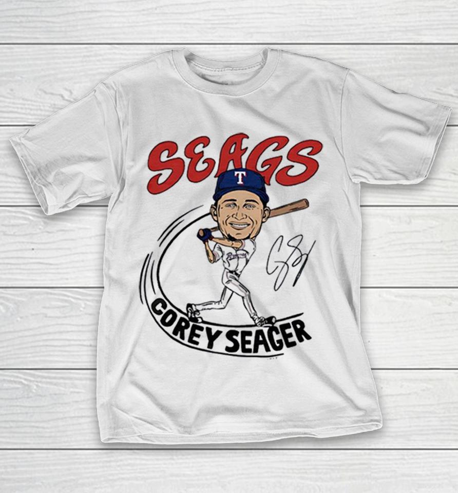 Corey Seager Texas Rangers Seags Batter Signature Shirts 1 Corey Seager Texas Rangers Seags Batter Signature Shirts