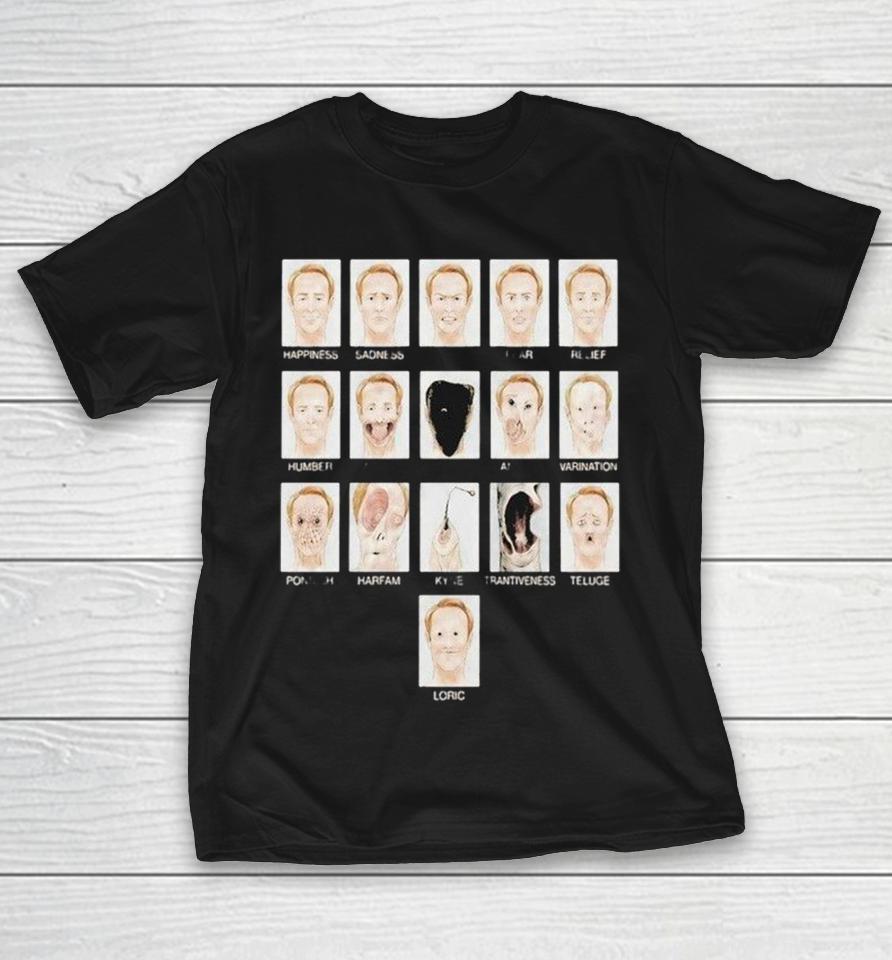 Creepy Emotion Faces Horror Shirts 1 Creepy Emotion Faces Horror Shirts