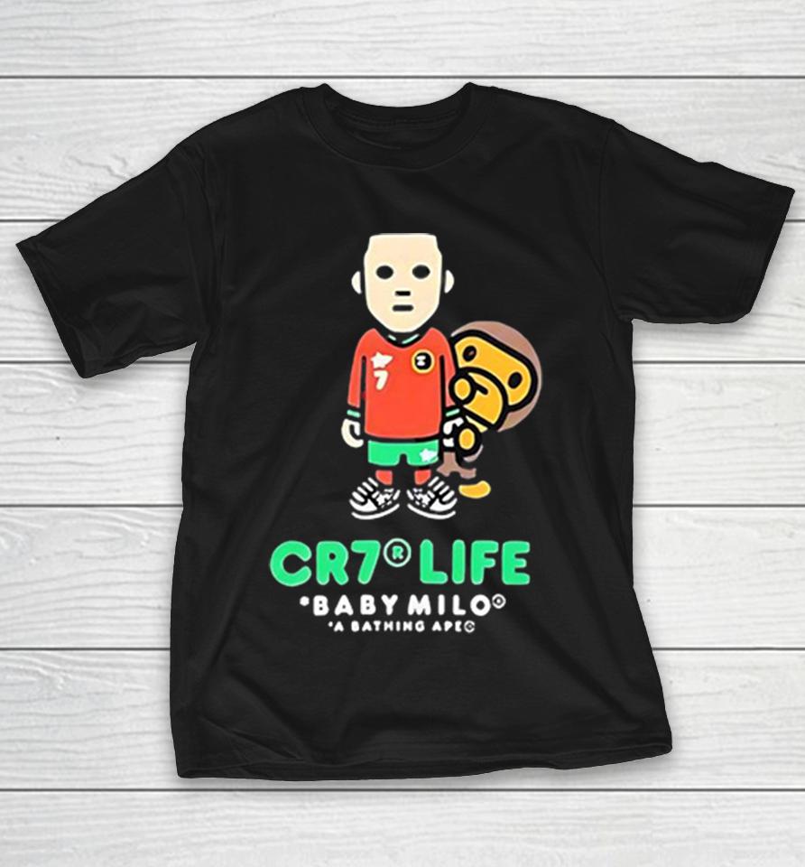 Cristiano Ronaldo Portugal National Team Cr7 Life Baby Milo A Bathing Ape Shirts 1 Cristiano Ronaldo Portugal National Team Cr7 Life Baby Milo A Bathing Ape Shirts